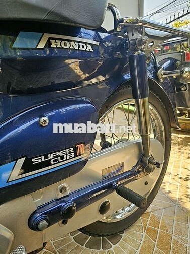Honda Cub 86 70 Xanh Trắng Nhật Bản