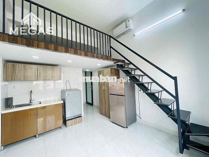 Duplex Full nội thất gác cao ngay Trần Văn Kiểu