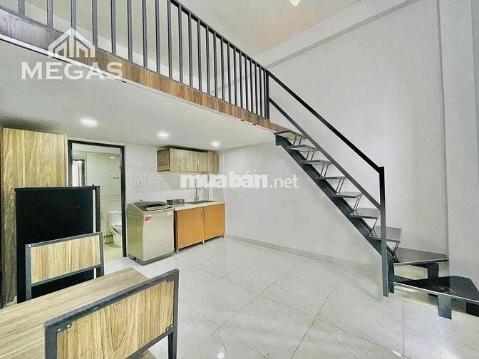 Duplex Full nội thất gác cao ngay Trần Văn Kiểu