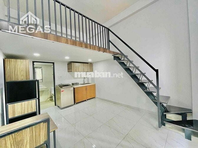 Duplex Full nội thất gác cao ngay Trần Văn Kiểu