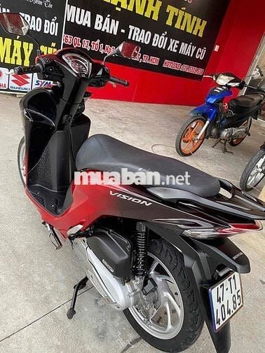 Honda Vision 2021 Đỏ loang đen 18000 km