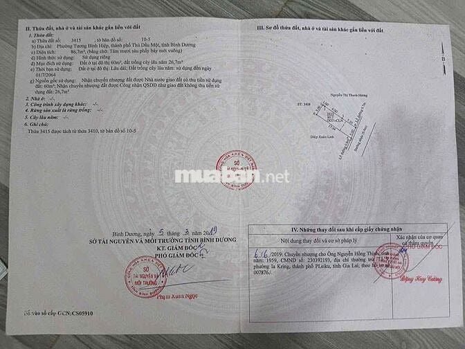 Nhà Tương Bình Hiệp sát Nguyễn Chí Thanh lầu trệt nhựa 6m i hình