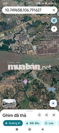 Bán đất Nhơn Trạch mặt tiền Lý Thái Tổ, DT 1.164m
