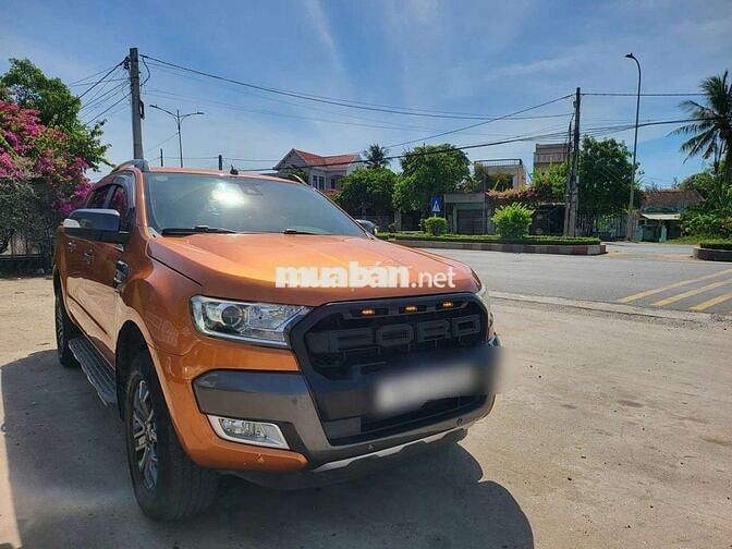 Ford Ranger Wildtrak 2017 Dầu màu Cam