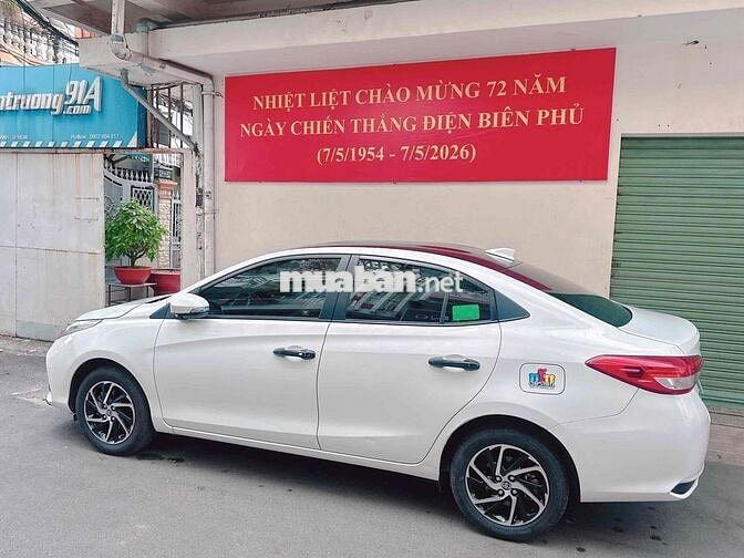 Toyota Vios 1.5E CVT 2021 Đăng Kiểm 2028