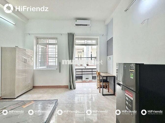 STUDIO 4X FULL NỘI THẤT BAN CÔNG THOÁNG