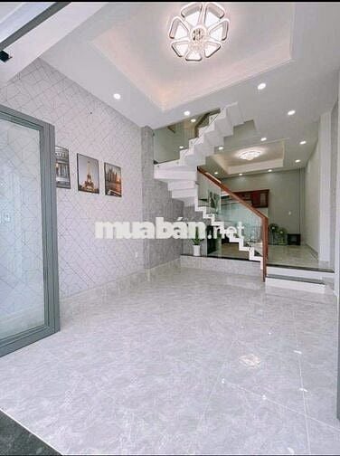 NHÀ MỚI 4 TẦNG MẶT TIỀN KINH DOANH - NGAY CHỢ AN NHƠN LÊ ĐỨC THỌ
