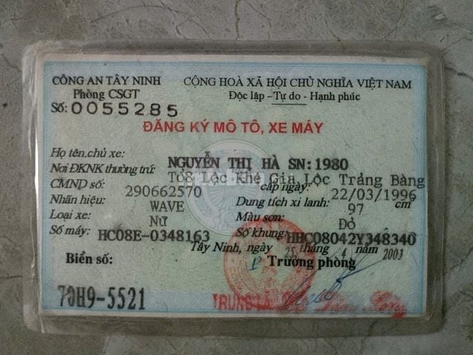 Tìm chủ mới cho xe Wave Anpha đời đầu