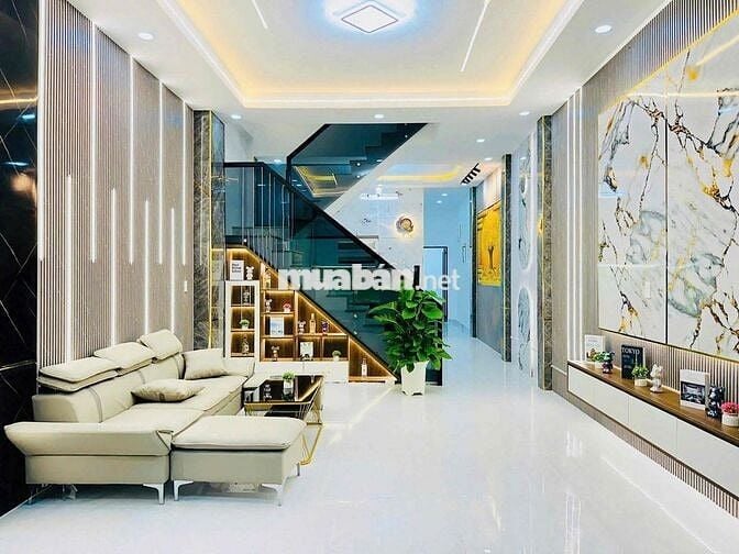 NHÀ MỚI 1 LẦU SỔ RIÊNG 105m2  GẦN CHỢ BÌNH CHÁNH SÁT ĐINH ĐỨC THIỆN