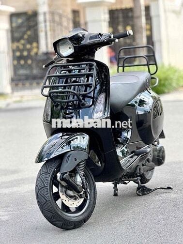 Piaggio Vespa 125cc 2016 Đen Bóng Sposty.Siêu Keng