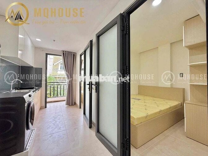 2 Phòng Ngủ Bancol full NT, 3 máy lạnh, MG riêng, Thang Máy, Bảo vệ 24