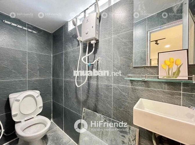 STUDIO SẴN MÁY LẠNH - MÁY NƯỚC NÓNG- FREE XE - CÁCH ĐH HUIT 300M ĐI BỘ