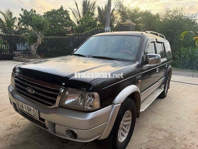 Ford Everest 2005 Máy dầu Số sàn Đen