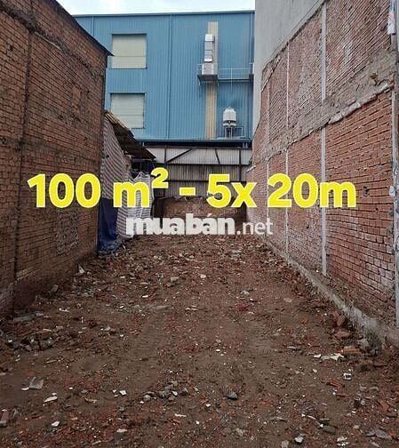 💵 7,5 Đ.100M2 THỔ CƯ 5X 20M VUÔNG VỨC HẺM Ô TÔ Đ. LÊ TRỌNG TẤN-TÂN PHÚ