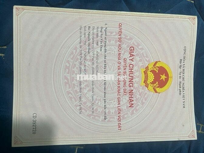 Nhà bán tại đường Xuân Thới Thượng 58 C, ấp XTT 5, Xã Bà Điểm, TPHCM
