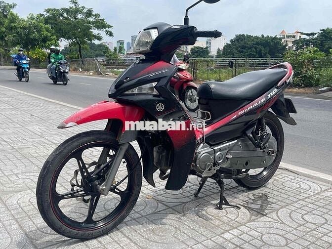 Yamaha Sirius FI Đỏ đen Xăng điện tử Việt Nam