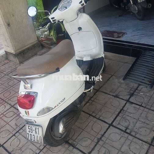 Piaggio Vespa LX 125 2010 Trắng Chế hòa khí