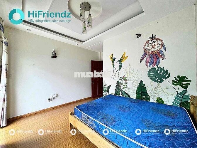 PHÒNG CÓ BAN CÔNG FULL NỘI THẤT GIÁ RẺ NGAY CÔNG VIÊN LÀNG HOA