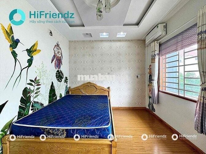 PHÒNG CÓ BAN CÔNG FULL NỘI THẤT GIÁ RẺ NGAY CÔNG VIÊN LÀNG HOA