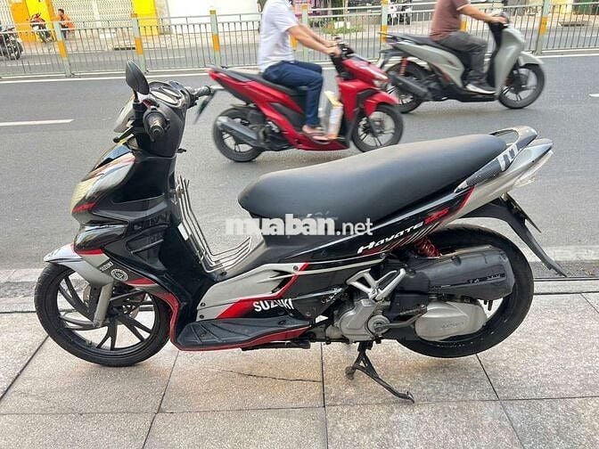 Suzuki Hayate 125 2010 Đen, Đỏ, Bạc Đã sử dụng