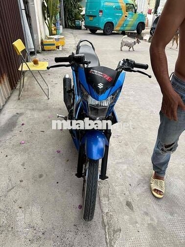 Suzuki Satria F150 2019 Xanh trắng đen