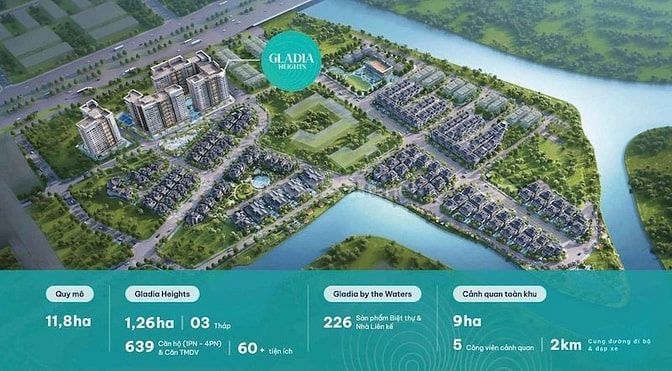 Gladia Heights Khang Điền & Keppel mở bán – Giá dự kiến từ 83 tr/m²