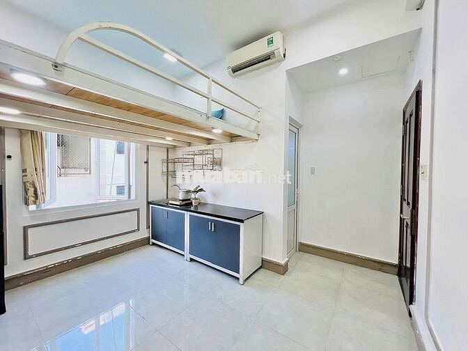 PHÒNG GÁC CAO FULL NỘI THẤT CỬA SỔ LỚN ĐÓN NẮNG PHẠM VĂN CHIÊU, GÒ VẤP