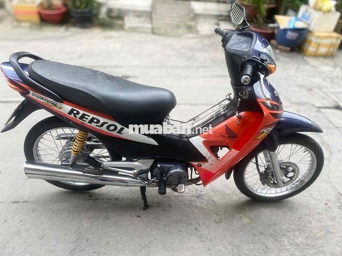 Honda Wave Đỏ Xanh Đen