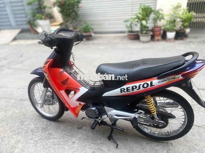 Honda Wave Đỏ Xanh Đen