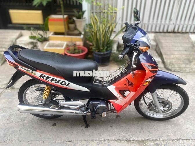 Honda Wave Đỏ Xanh Đen