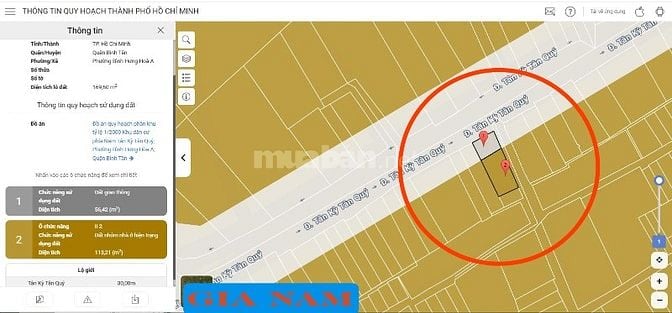 BÁN NHÀ GÓC 2 MẶT TIỀN KINH DOANH : 979 TÂN KỲ TÂN QUÝ - P. BHHA