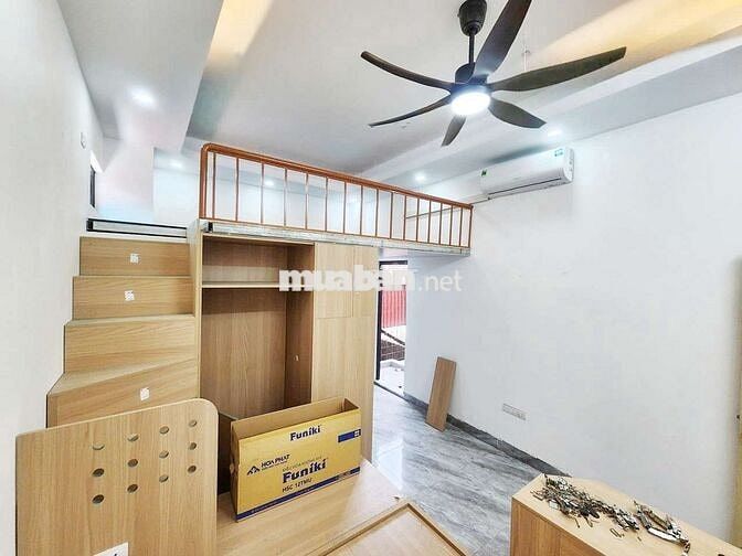 Bóc tem Siêu phẩm CCMN Full đồ xịn sò. ban công, máy giặt tại Cự Lộc