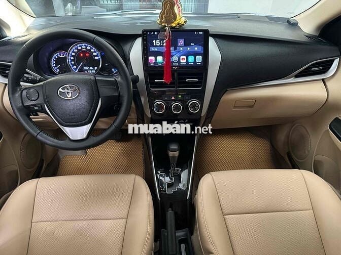 Toyota Vios E 2020 Tự động Bạc Nệm da