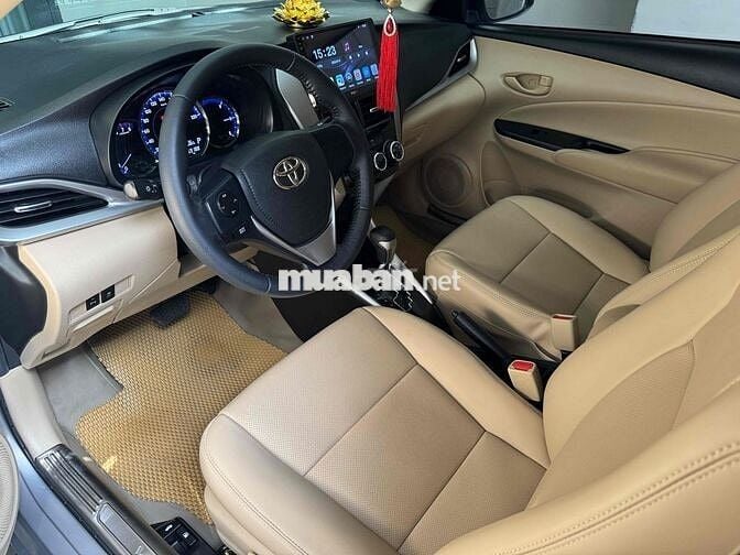 Toyota Vios E 2020 Tự động Bạc Nệm da