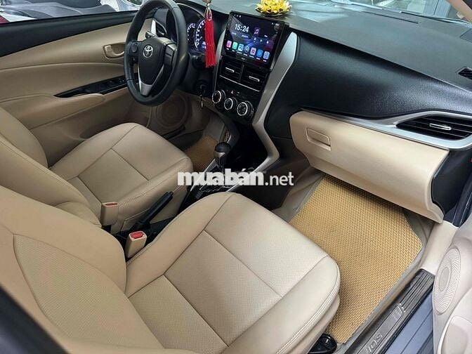 Toyota Vios E 2020 Tự động Bạc Nệm da