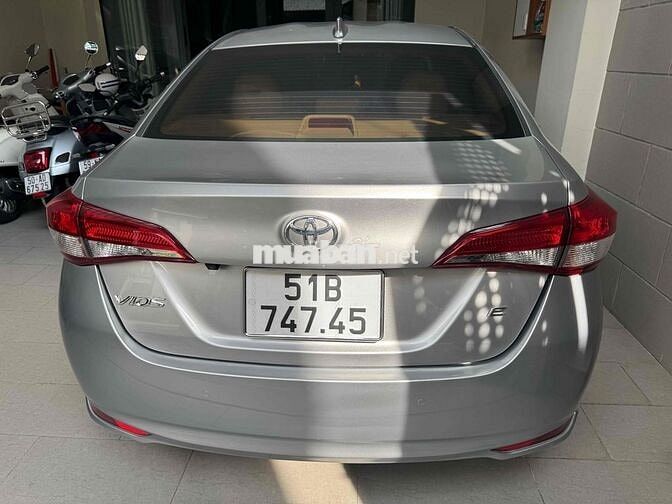 Toyota Vios E 2020 Tự động Bạc Nệm da