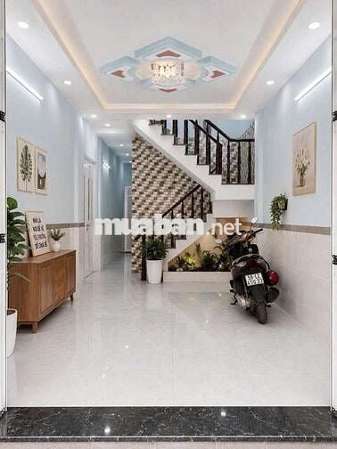 Nhà 56m².2 Lầu. gần Võ văn vân vĩnh lộc B Hẻm xe tải. 3,85ty tl