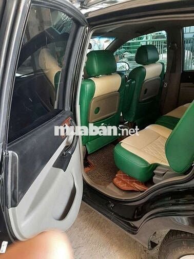 Chevrolet Vivant 2008 Đen 7 chỗ sô tự động
