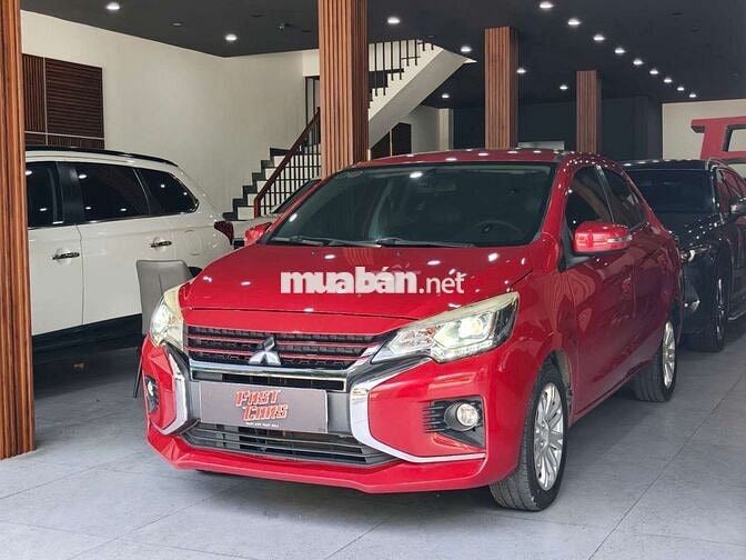 Mitsubishi Attrage 2020 Premium 1.2CVT,màu đỏ,3v2