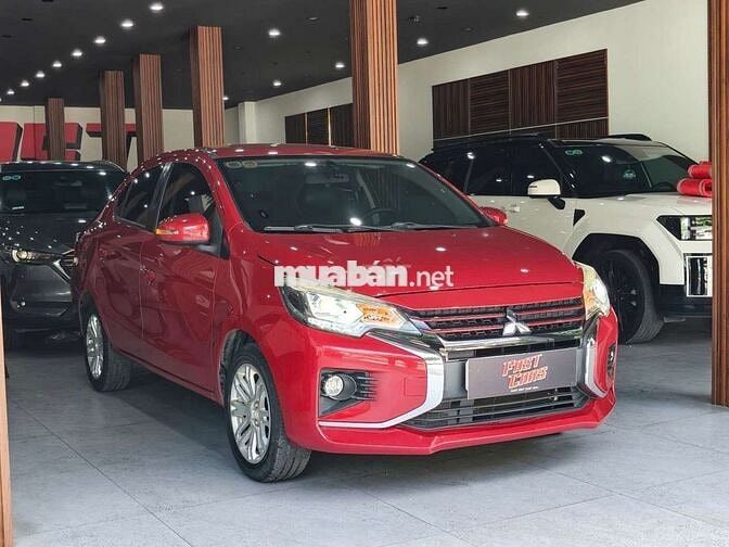Mitsubishi Attrage 2020 Premium 1.2CVT,màu đỏ,3v2