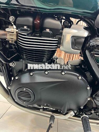TRIUMPH SPEED TWIN 2024 COMPETITION GREEN LIKE NEW