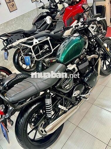 TRIUMPH SPEED TWIN 2024 COMPETITION GREEN LIKE NEW