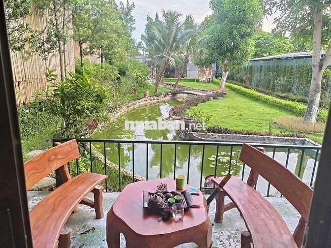 Mặt Bằng Nhà Vườn View Sông Hiếm Có–600m²–Làm Cafe, Nhà Hàng–18 Triệu