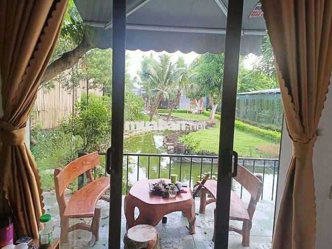 Mặt Bằng Nhà Vườn View Sông Hiếm Có–600m²–Làm Cafe, Nhà Hàng–18 Triệu