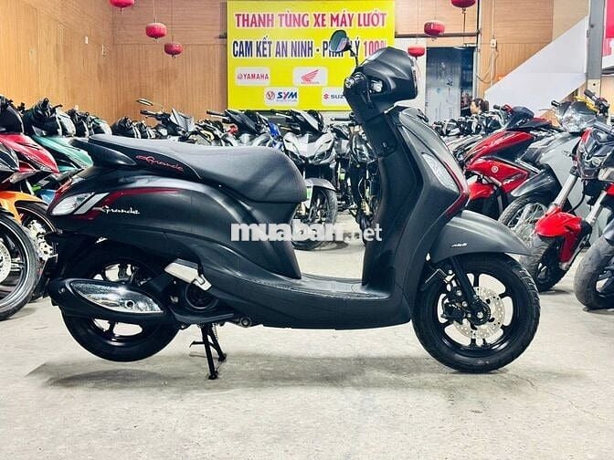 XE MÁYTHANH TÙNG_GRANDE 125 ABS XÁM LƯỚT MÁY ZIIN