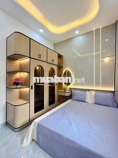 cho thuê nhà 748/ thống nhất (4x8) trệt , lầu , 2pn , 2wc nhà mới