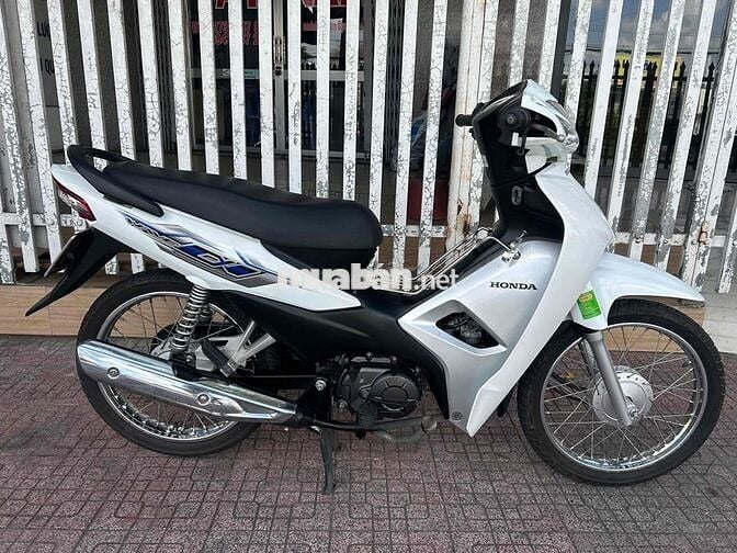 Honda Wave A110 2023 Trắng zin êm keng đẹp