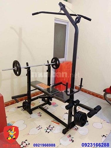 bán giàn tạ đa năng , giàn tập tạ tập gym tại nhà 