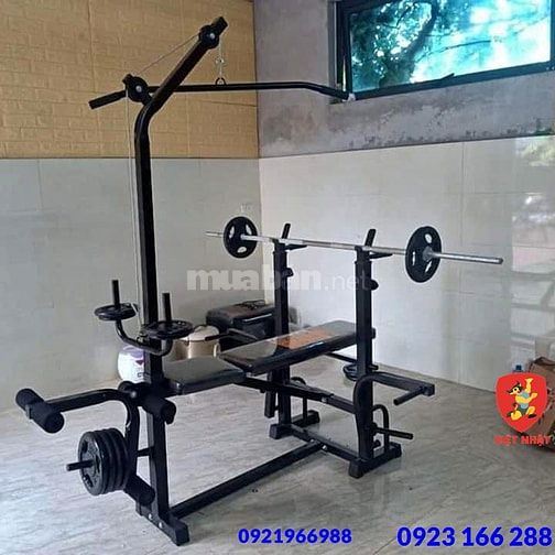 bán giàn tạ đa năng , giàn tập tạ tập gym tại nhà 