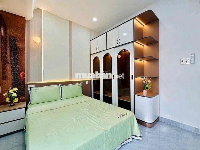 cho thuê nhà 748/ thống nhất (4x8) trệt , lầu , 2pn , 2wc nhà mới